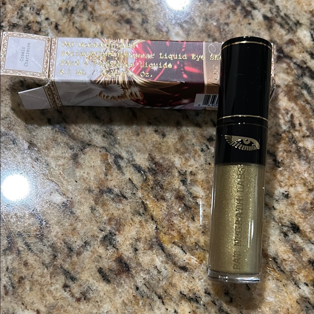 Pat McGrath Labs FetishEYES™ Longwear Liquid Eye Shadow-Cosmic Chartreuse (Gold)